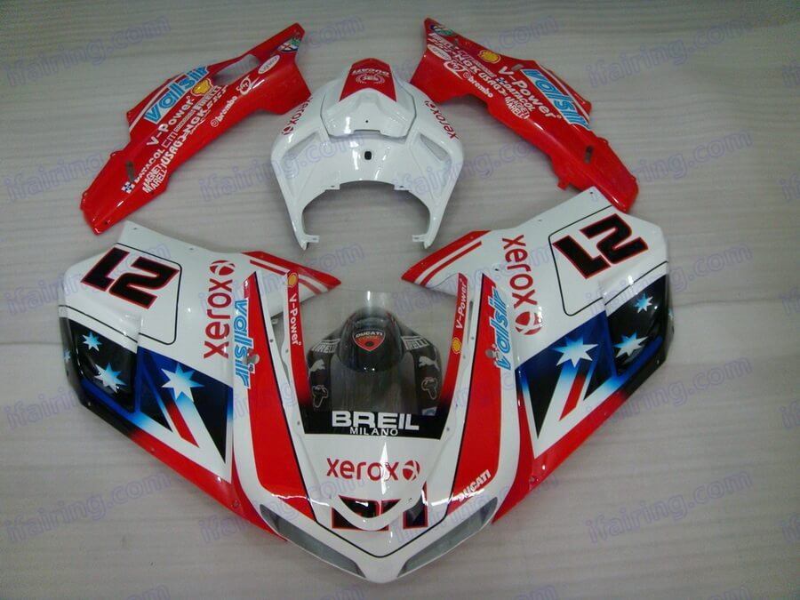 (image for) Fairing kit fit for Ducati 1098 848 1198 2007-2012 112