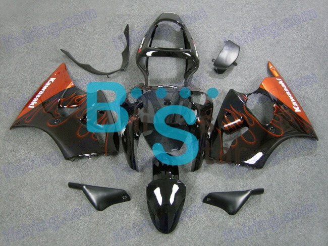 (image for) Fairing kit fit for ZX 6R 2000-2002 127