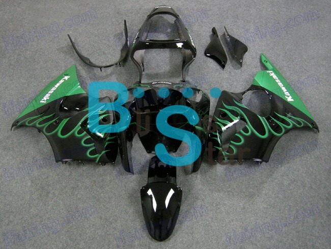 (image for) Fairing kit fit for ZX 6R 2000-2002 167