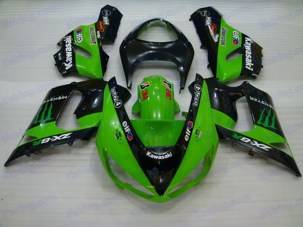 (image for) Fairing kit fit for ZX 6R 2005 2006 120