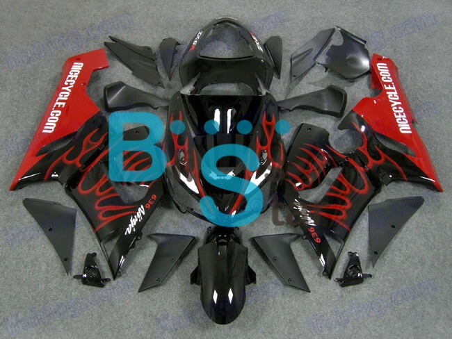 (image for) Fairing kit fit for ZX 6R 2005 2006 145