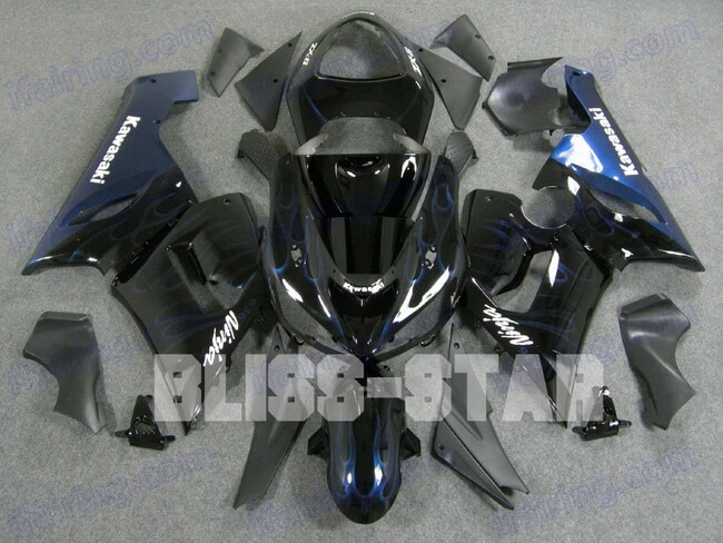 (image for) Fairing kit fit for ZX 6R 2005 2006 154