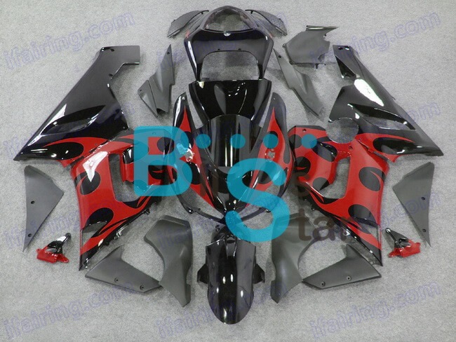 (image for) Fairing kit fit for ZX 6R 2005 2006 157