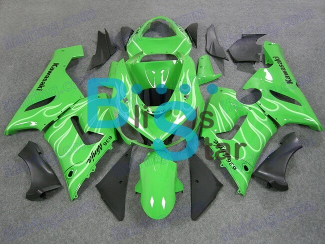 (image for) Fairing kit fit for ZX 6R 2005 2006 158