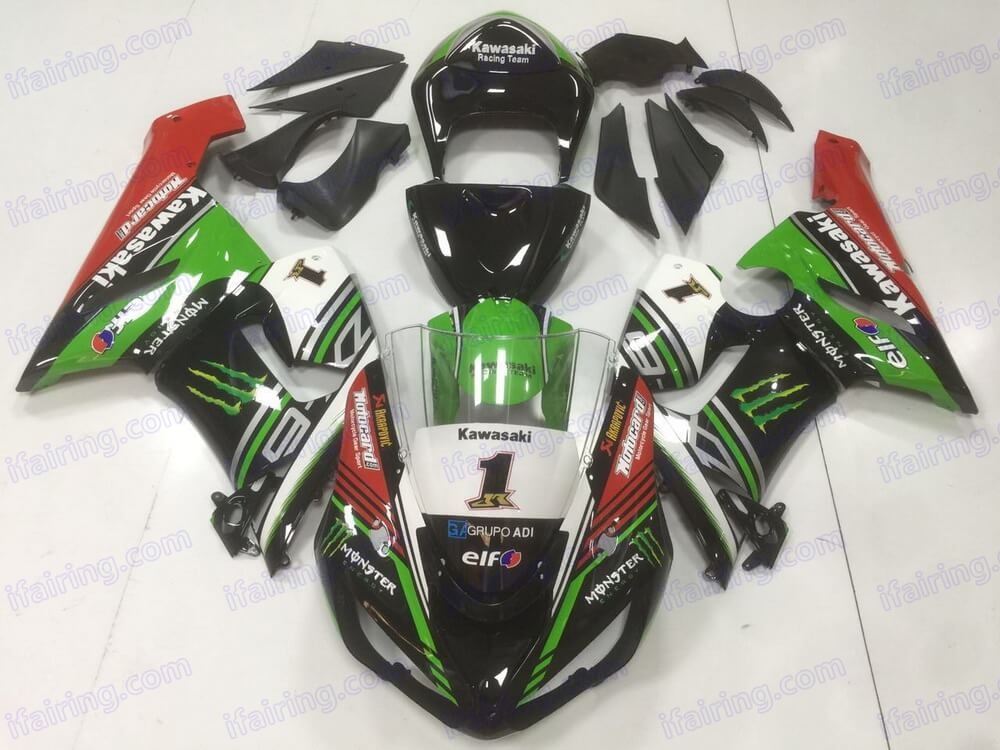 (image for) Fairing kit fit for ZX 6R 2005 2006 203