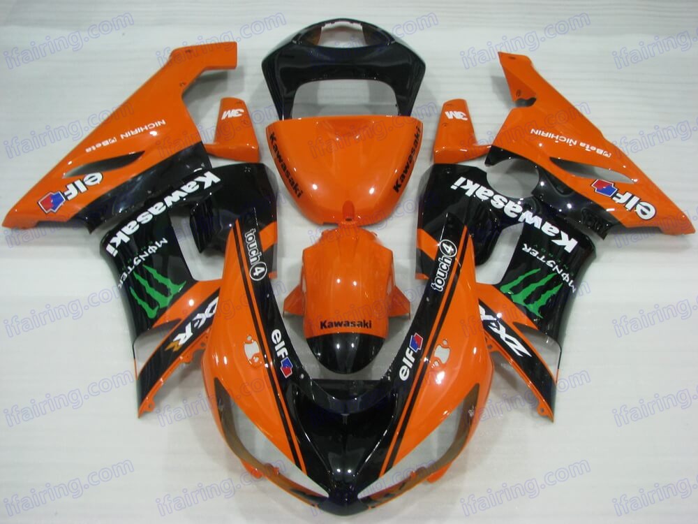 (image for) Fairing kit fit for ZX 6R 2005 2006 227