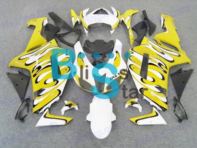 (image for) Fairing kit fit for ZX 6R 2007 2008 124