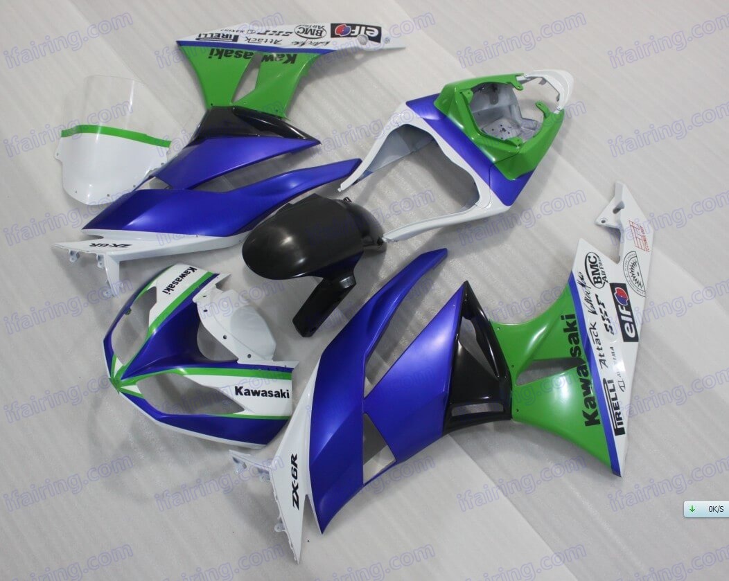 (image for) Fairing kit fit for ZX 6R 2009-2012 106