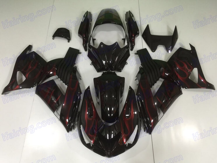 (image for) Fairing kit fit for ZZR 1400 2006-2011 143