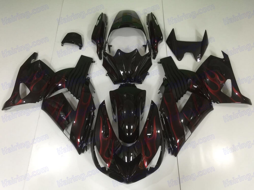 (image for) Fairing kit fit for ZZR 1400 2006-2011 154