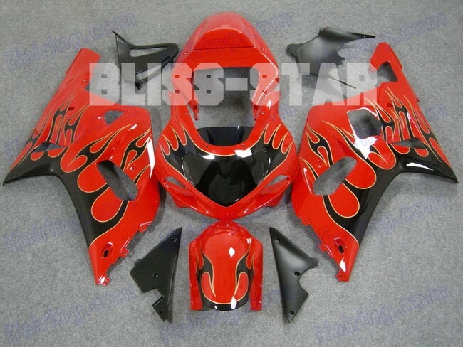 (image for) Fairing kit fit for Suzuki GSXR 600 750 k1 2001 2002 2003 157