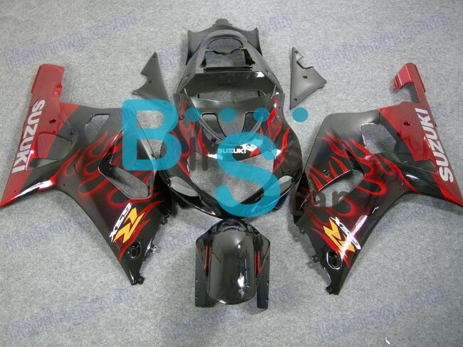 (image for) Fairing kit fit for Suzuki GSXR 600 750 k1 2001 2002 2003 181