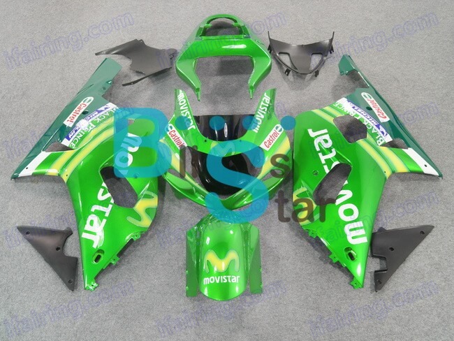 (image for) Fairing kit fit for Suzuki GSXR 600 750 k1 2001 2002 2003 208