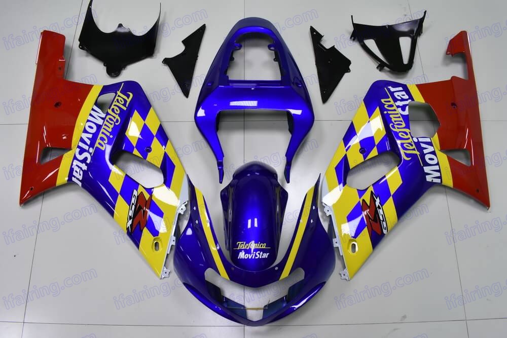 (image for) Fairing kit fit for Suzuki GSXR 600 750 k1 2001 2002 2003 243