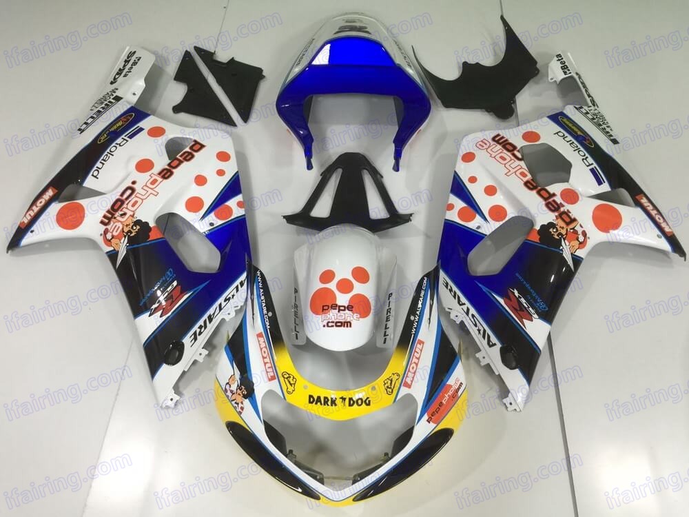 (image for) Fairing kit fit for Suzuki GSXR 600 750 k1 2001 2002 2003 246