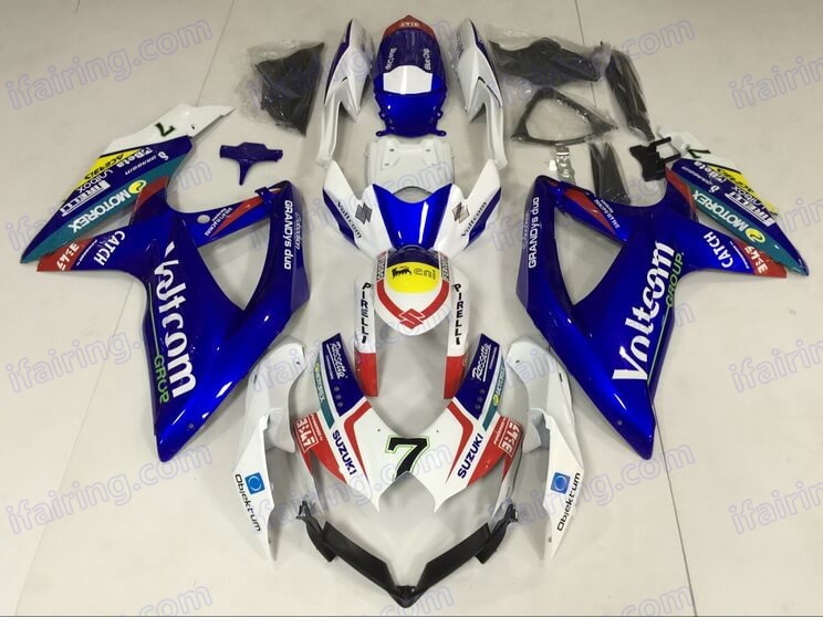 (image for) Fairing kit fit for Suzuki GSXR 600 750 K8 2008 2009 2010 103