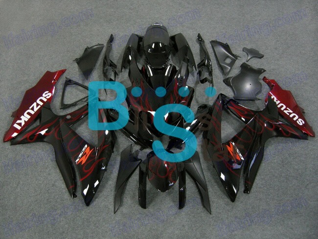 (image for) Fairing kit fit for Suzuki GSXR 600 750 K8 2008 2009 2010 178