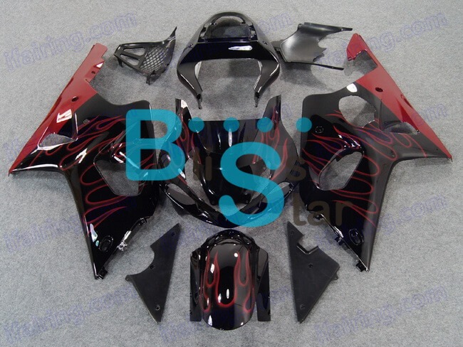 (image for) Fairing kit fit for Suzuki GSXR 1000 K1 K2 2000-2002 142