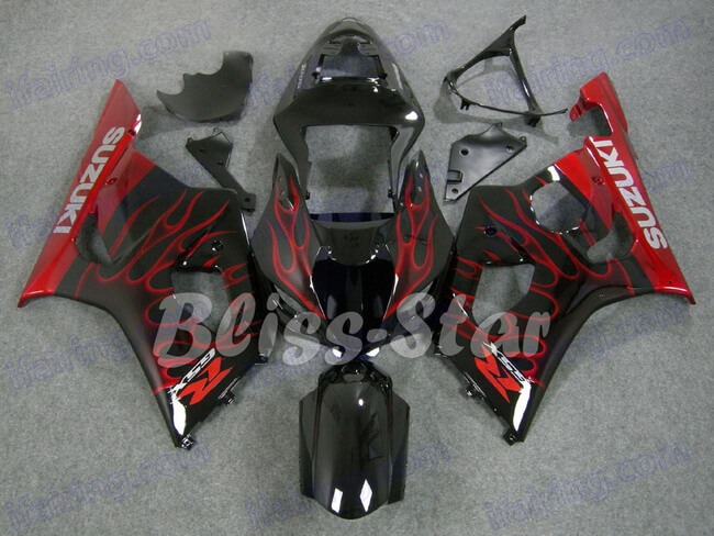 (image for) Fairing kit fit for Suzuki GSXR 1000 K3 2003 2004 123