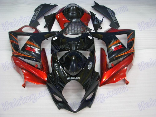 (image for) Fairing kit fit for Suzuki GSXR 1000 K7 2007 2008 116