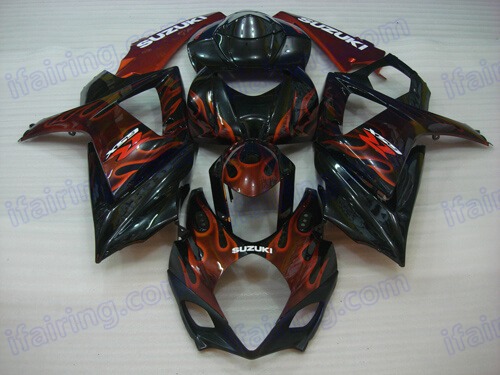 (image for) Fairing kit fit for Suzuki GSXR 1000 K7 2007 2008 124