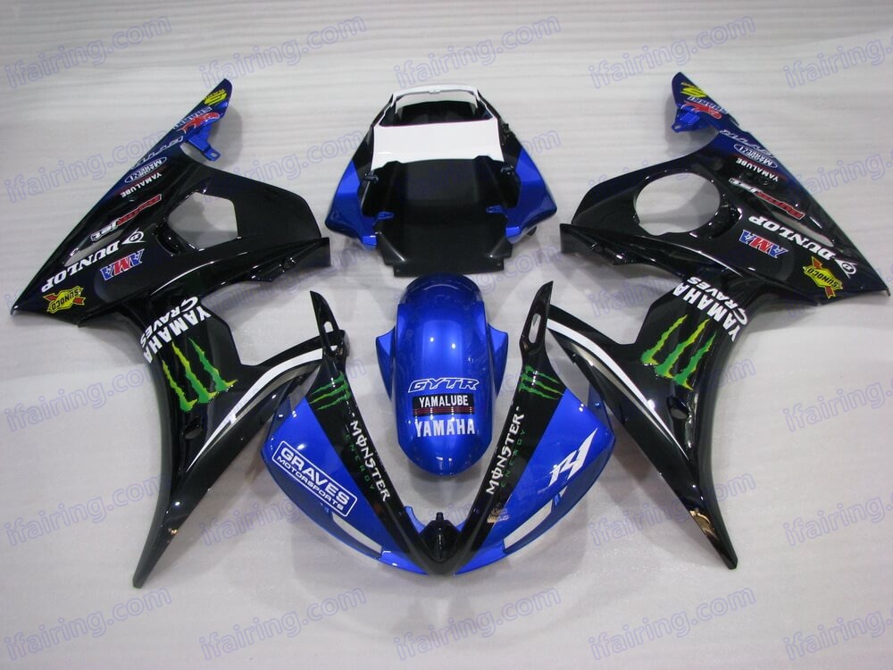 (image for) Fairing kit fit for Yamaha YZF 600 R6 2003-2005 227