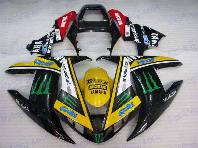 (image for) Fairing kit fit for Yamaha YZF 1000 R1 2002 2003 116