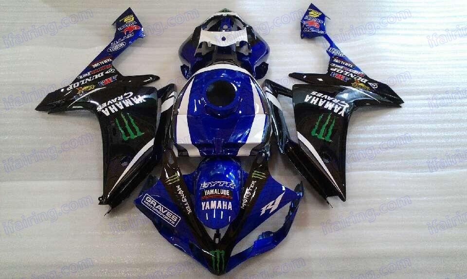 (image for) Fairing kit fit for Yamaha YZF 1000 R1 2007 2008 101